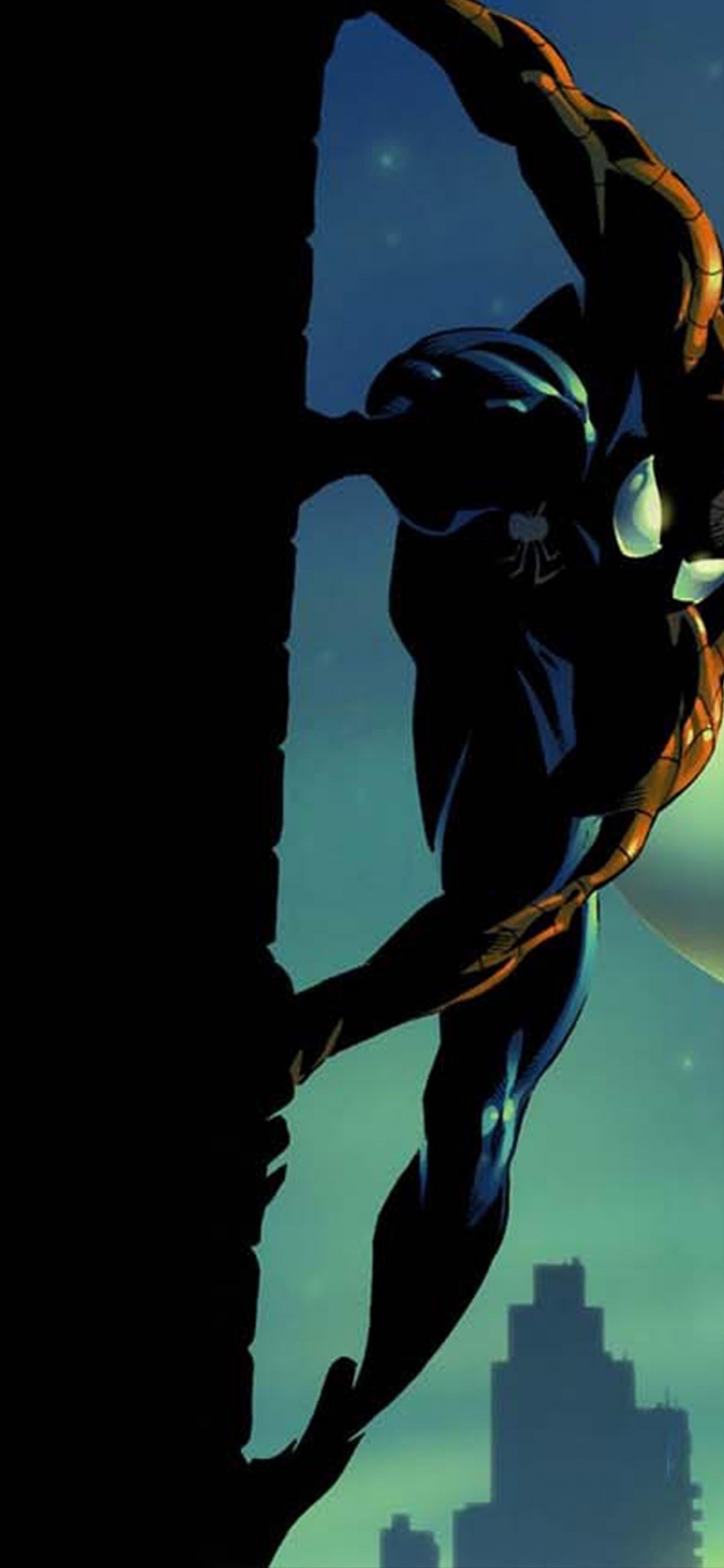 Cómic de Spiderman, Spider-man, Superhéroe, Arte, Marvel Comics. Wallpaper in 1242x2688 Resolution