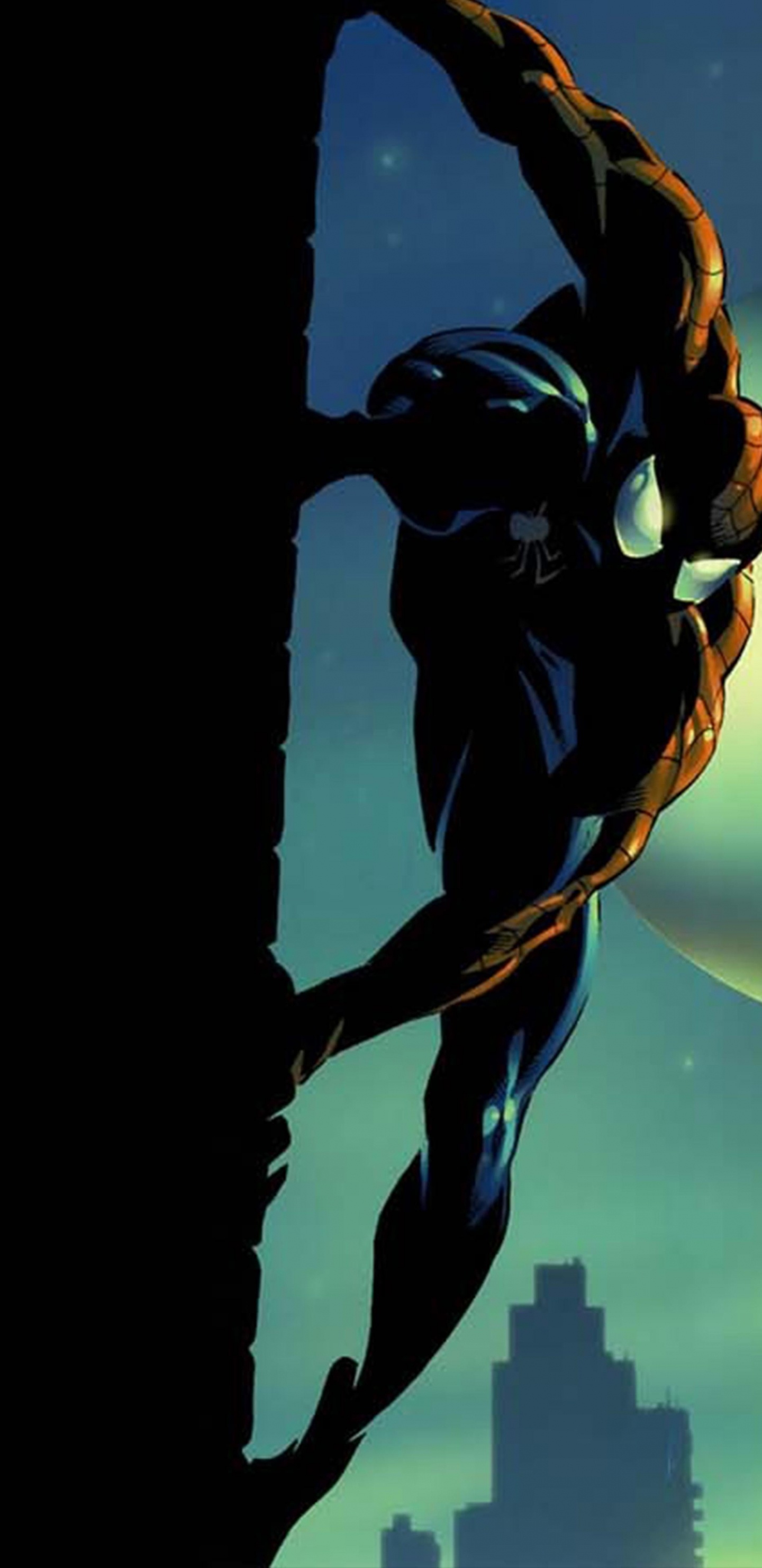 Cómic de Spiderman, Spider-man, Superhéroe, Arte, Marvel Comics. Wallpaper in 1440x2960 Resolution