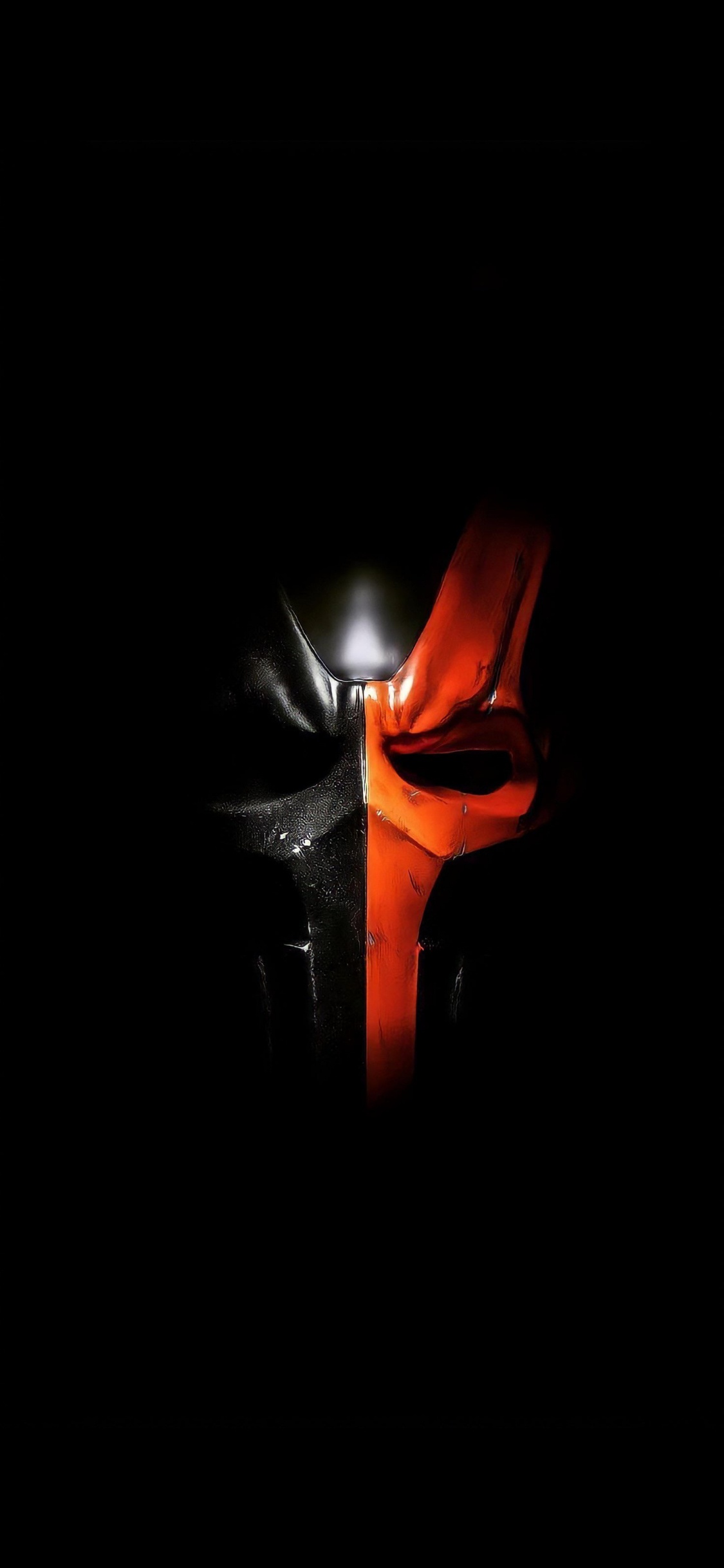 Deathstroke, Batman, dc Comics, Espantapájaros, Perdición. Wallpaper in 1125x2436 Resolution