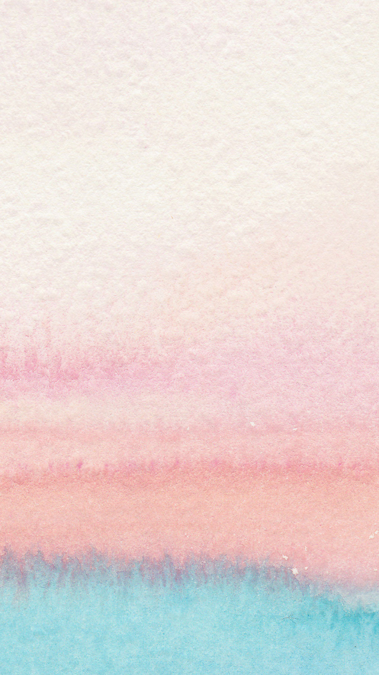 Peinture Abstraite Rose Bleu et Blanc. Wallpaper in 750x1334 Resolution