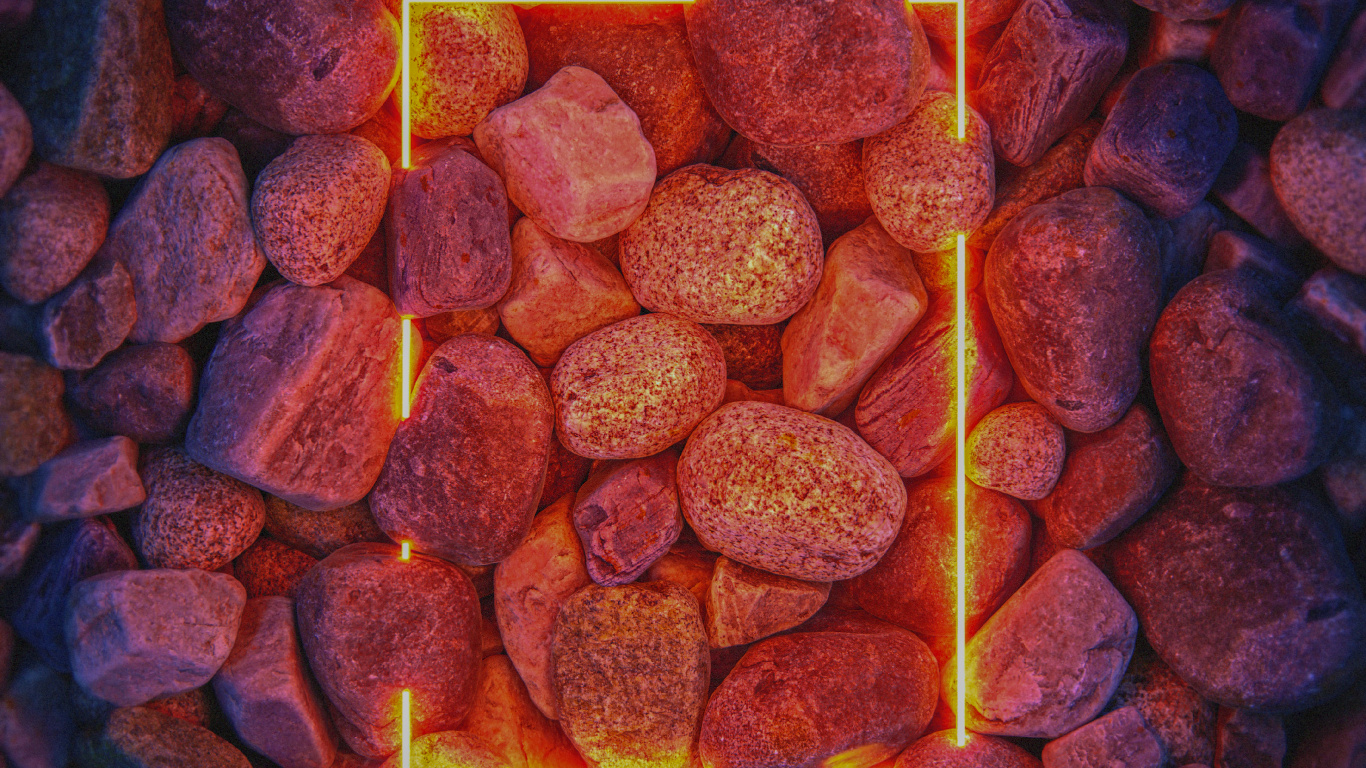 Orange, Brick, Heat, Gas, Tints and Shades. Wallpaper in 1366x768 Resolution