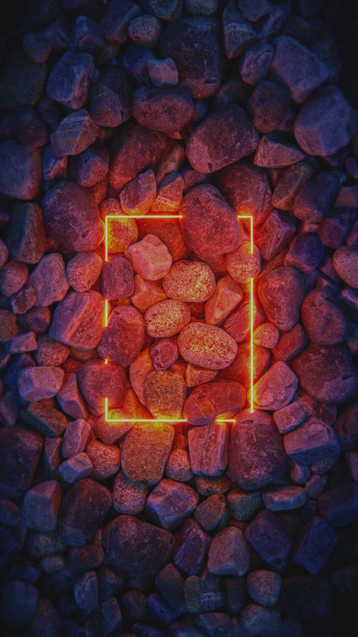 Orange, Ziegel, Hitze, Gas, Farbtöne Und Schattierungen. Wallpaper in 720x1280 Resolution