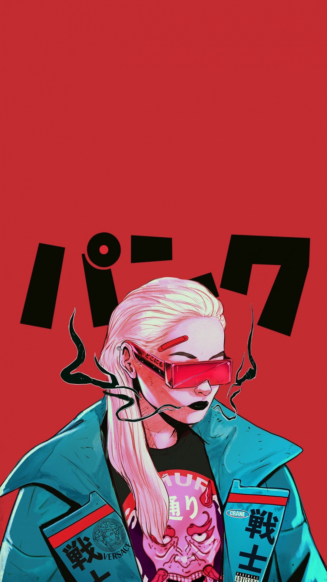 Cyberpunk, Cyberpunk 2077, Cyberpunk 2020, Vaporwave, Art. Wallpaper in 1080x1920 Resolution