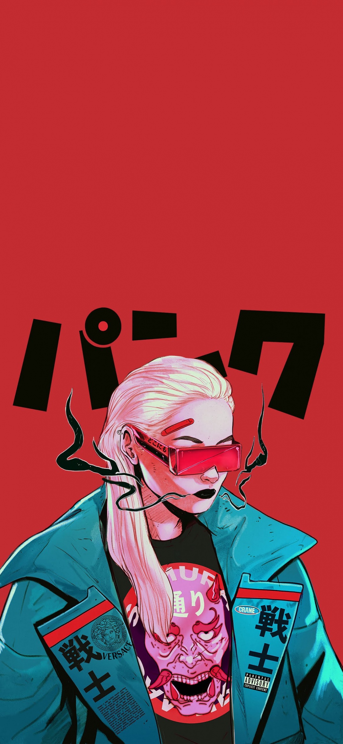 Cyberpunk, Cyberpunk 2077, Cyberpunk 2020, Vaporwave, Arte. Wallpaper in 1125x2436 Resolution