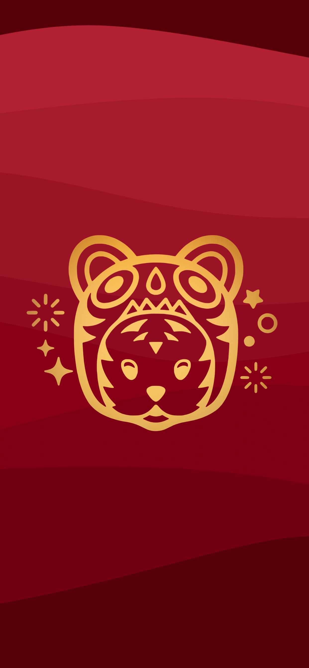 Tiger, Apples, Orange, Art, Magenta. Wallpaper in 1242x2688 Resolution