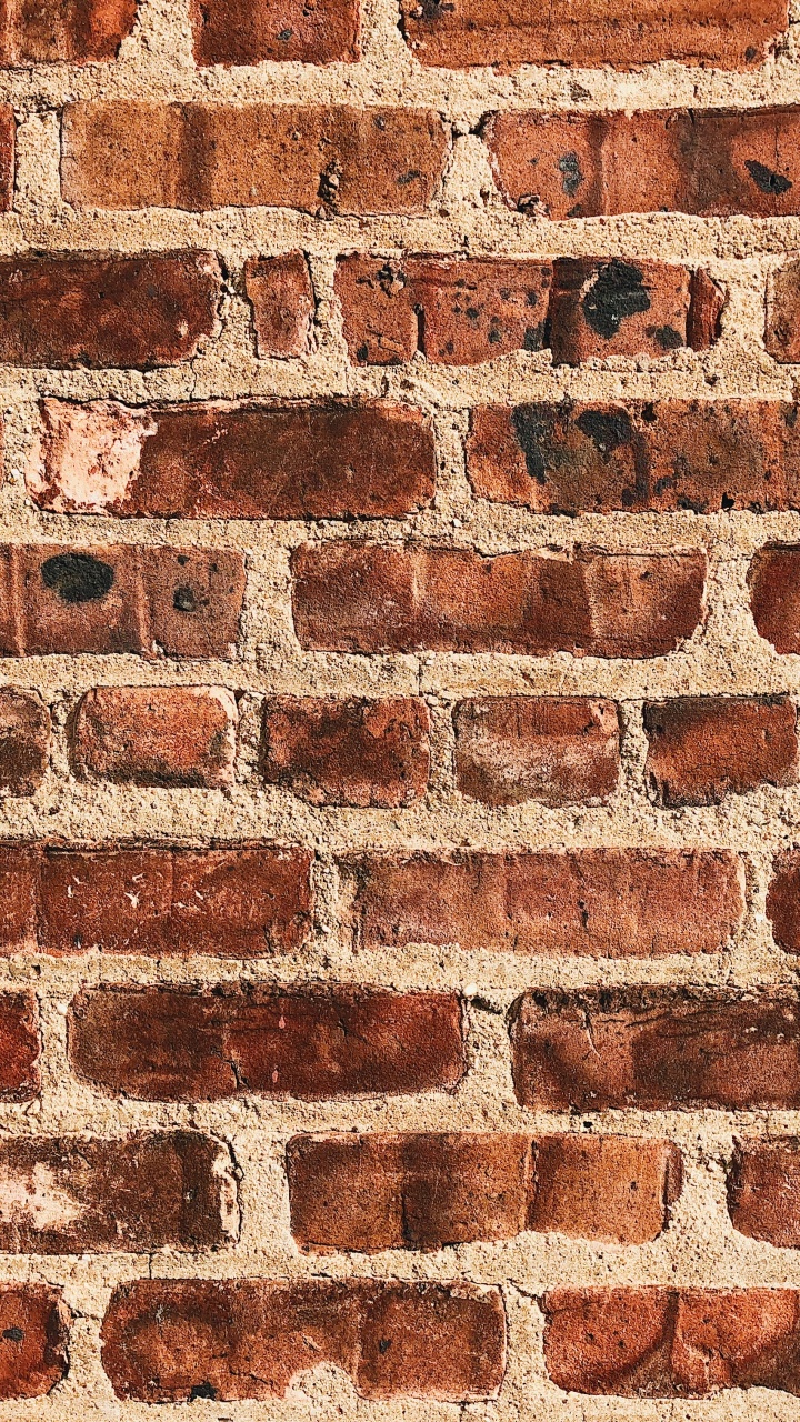 Brown and White Brick Wall. Wallpaper in 720x1280 Resolution