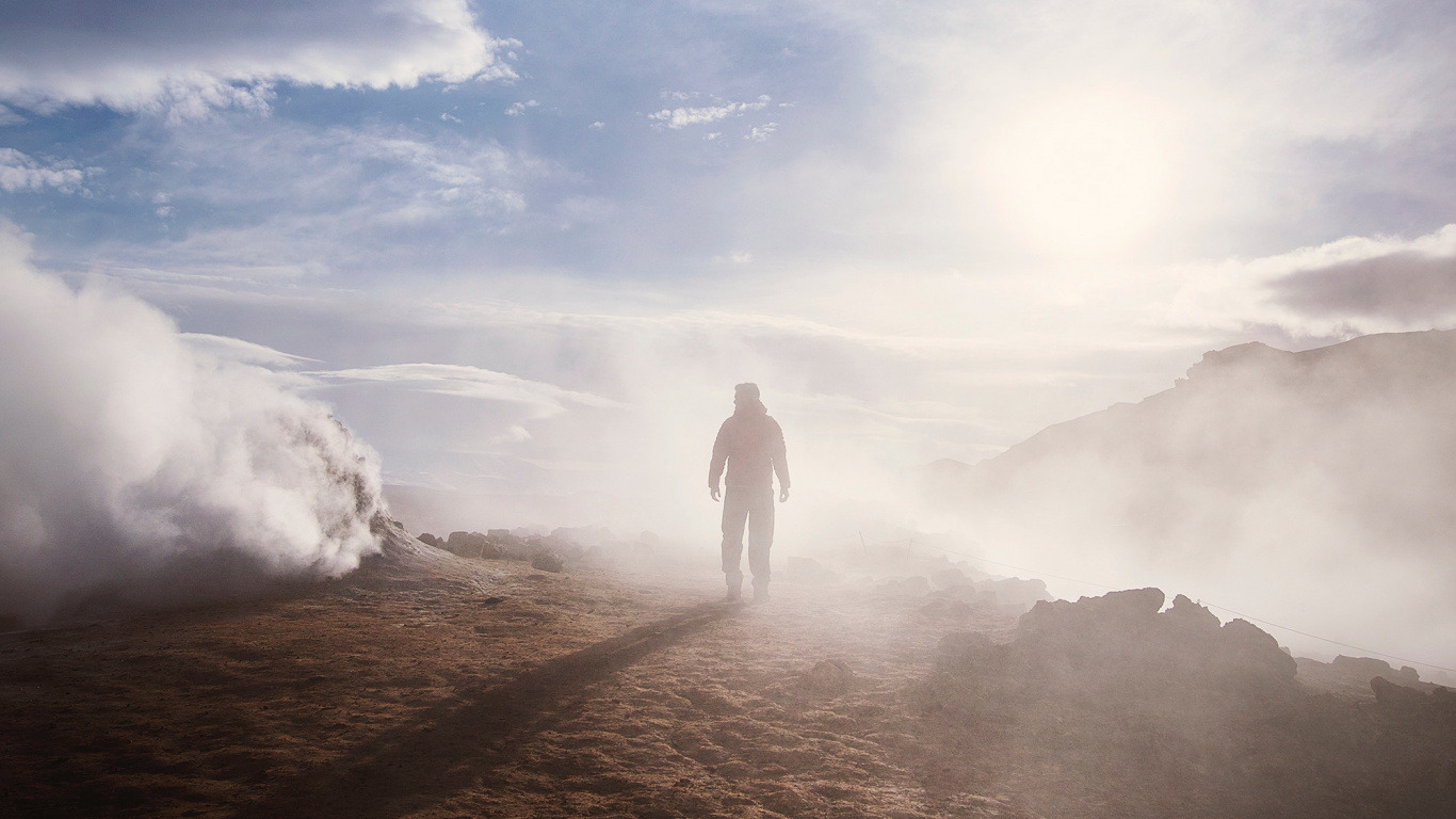 Cloud, Atmosphere, Sunlight, Landscape, Calm. Wallpaper in 1366x768 Resolution