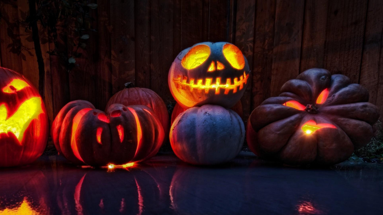 Calabaza, Calabaza de Invierno, Talla, Jack O'lantern, Cucurbita. Wallpaper in 1280x720 Resolution