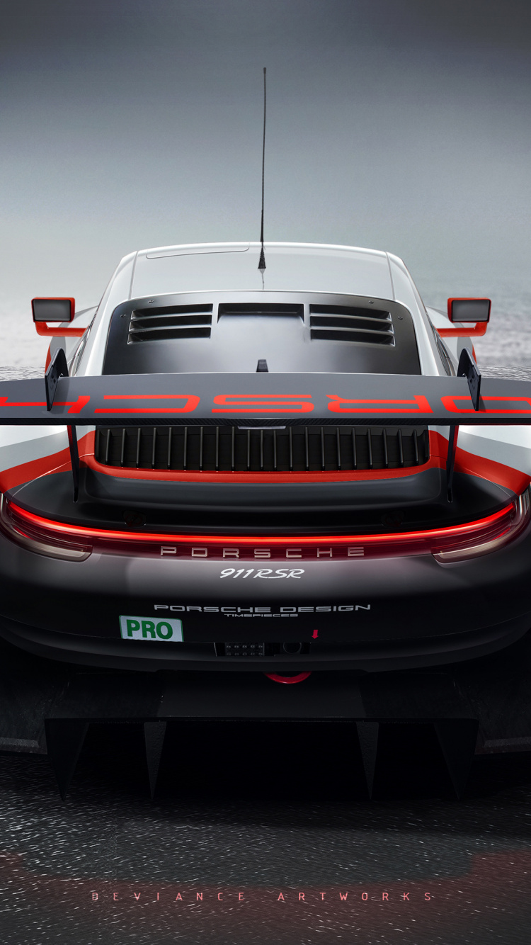 Roter Und Schwarzer Chevrolet-Camaro. Wallpaper in 750x1334 Resolution