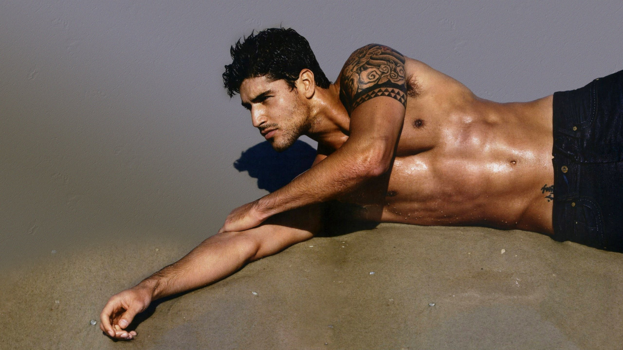 Tattoo, Muscle, Arm, Abdomen, Chest. Wallpaper in 1280x720 Resolution