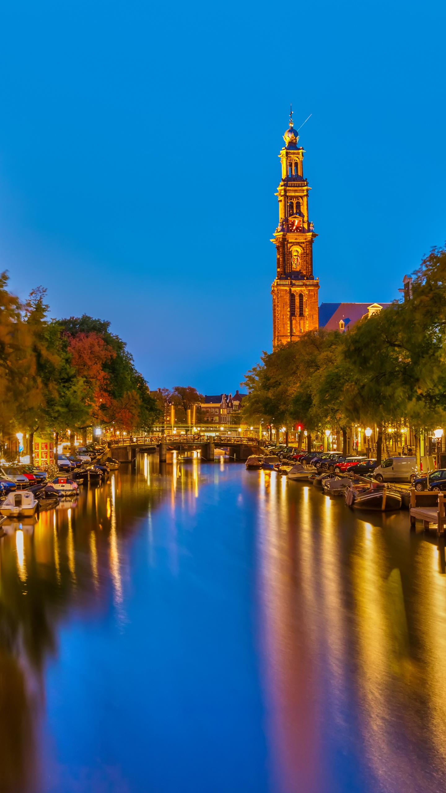 阿姆斯特丹运河, 运河, 人体内的水, 反射, 里程碑 壁纸 1440x2560 允许