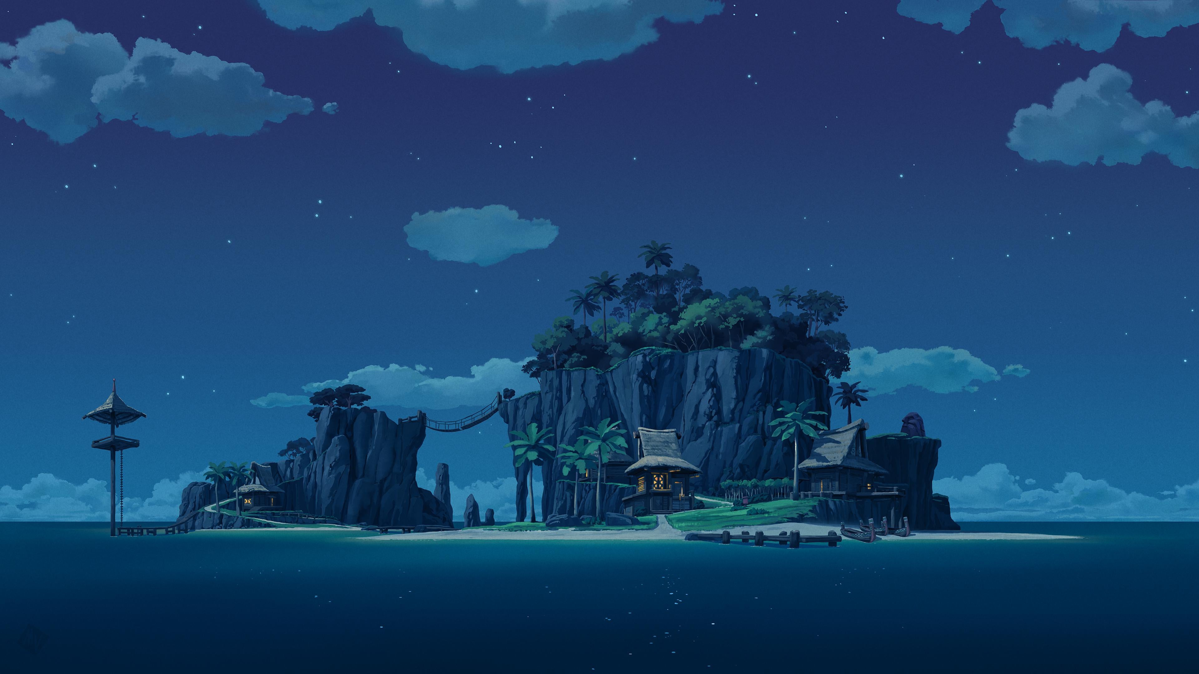 水资源, Azure, 性质, 自然环境, 自然景观 壁纸 3840x2160 允许