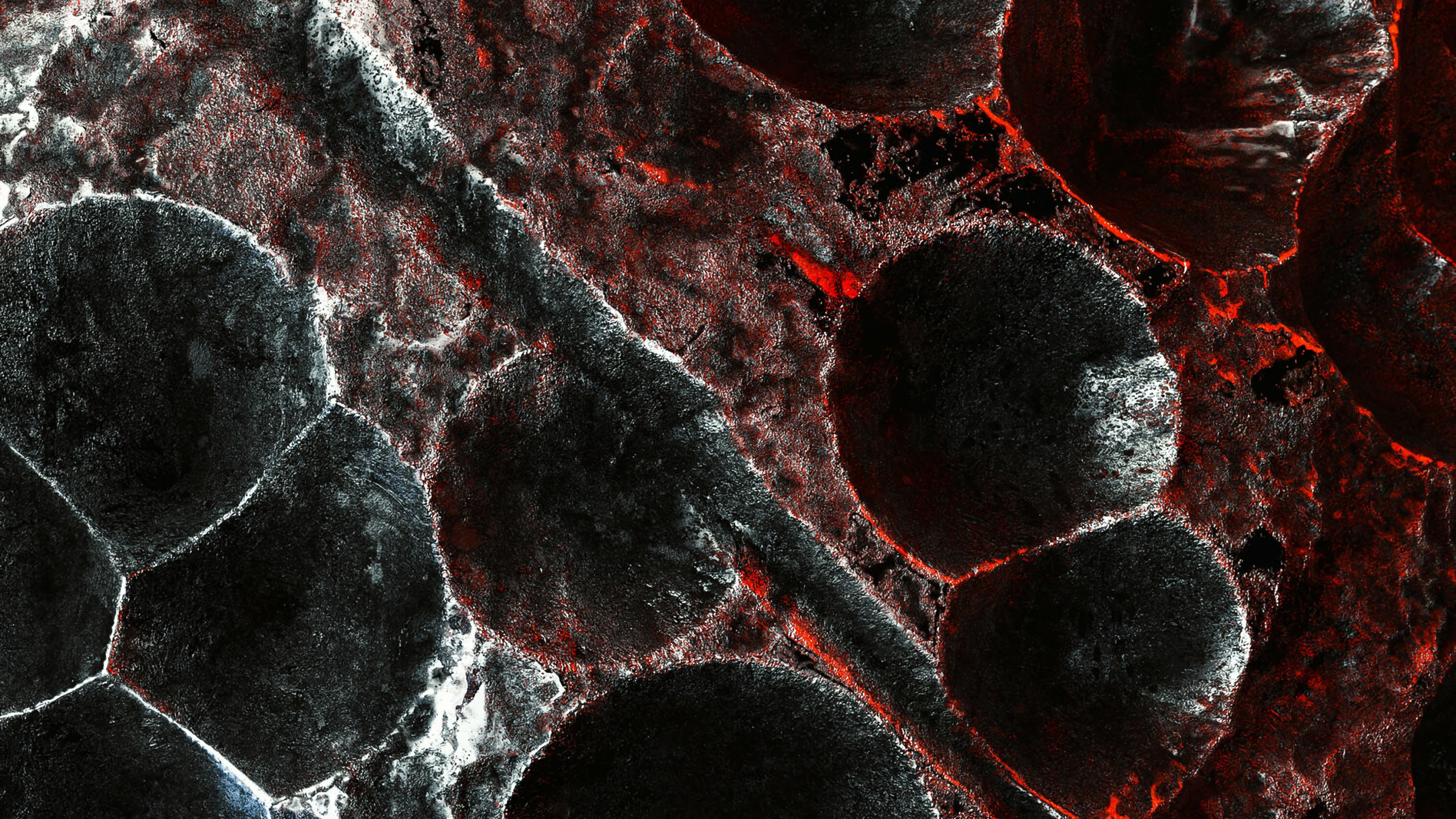 Peinture Abstraite Rouge et Noire. Wallpaper in 2560x1440 Resolution