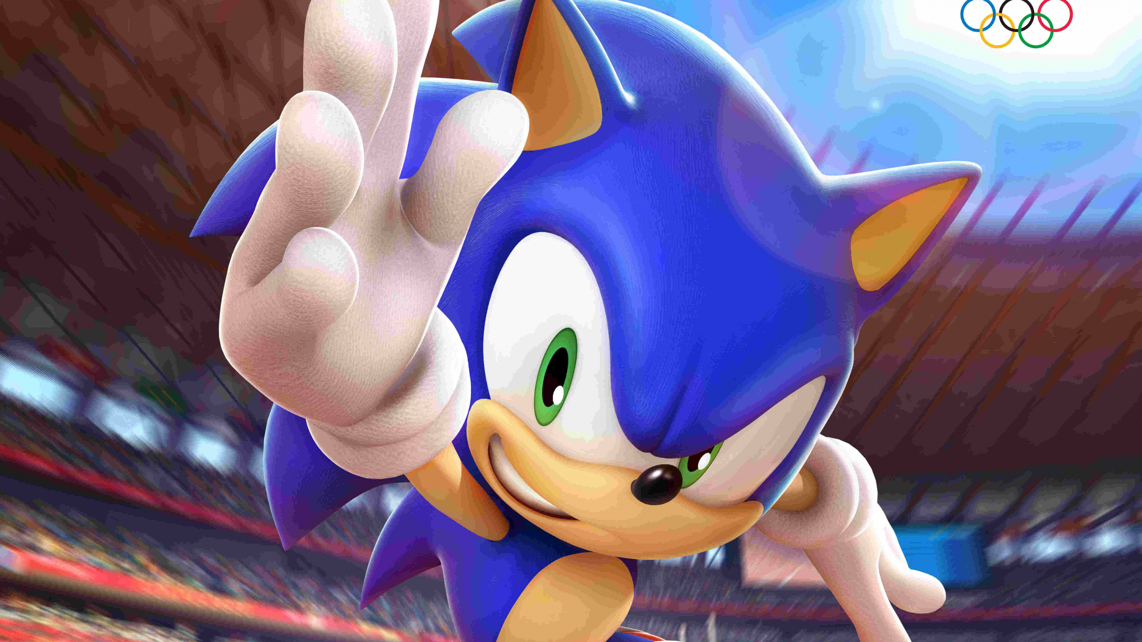 Mario Sonic at The Olympic Games, 2020 Summer Olympics, Olympic Games, Animated Cartoon, Sonic The Hedgehog. Wallpaper in 3840x2160 Resolution