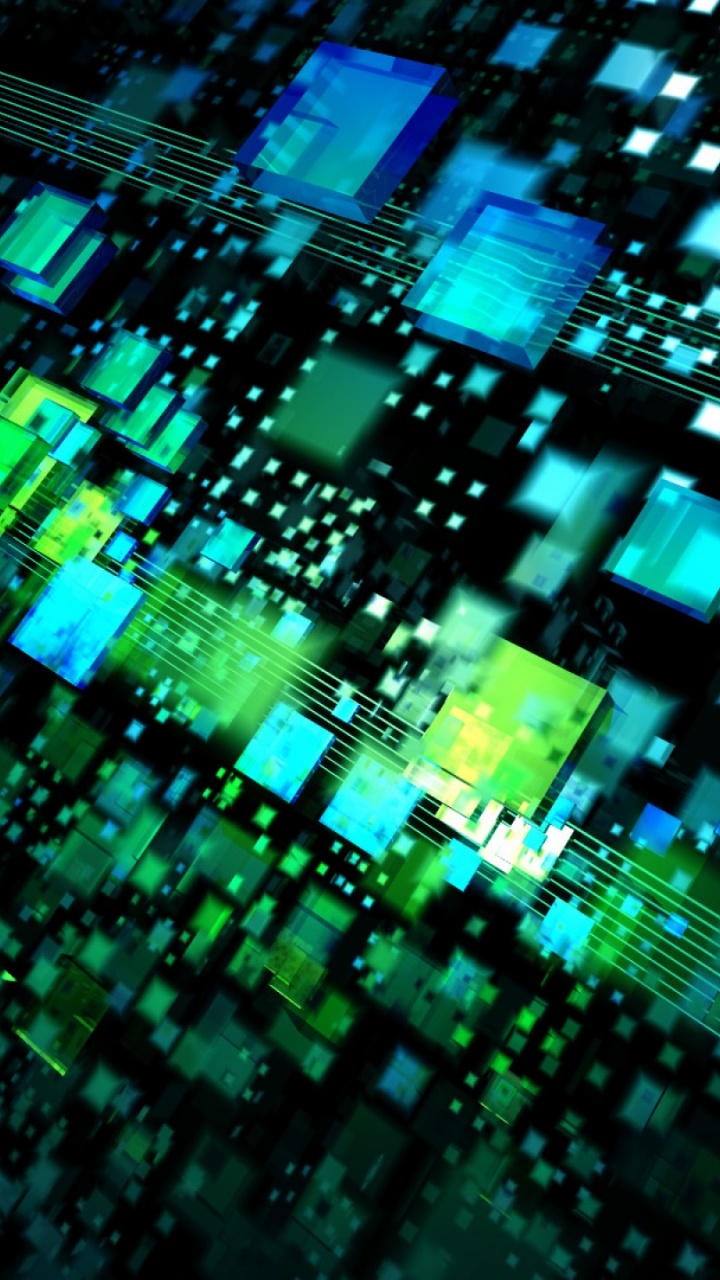 绿色的, 光, 午夜, 资本市, 大都会 壁纸 720x1280 允许