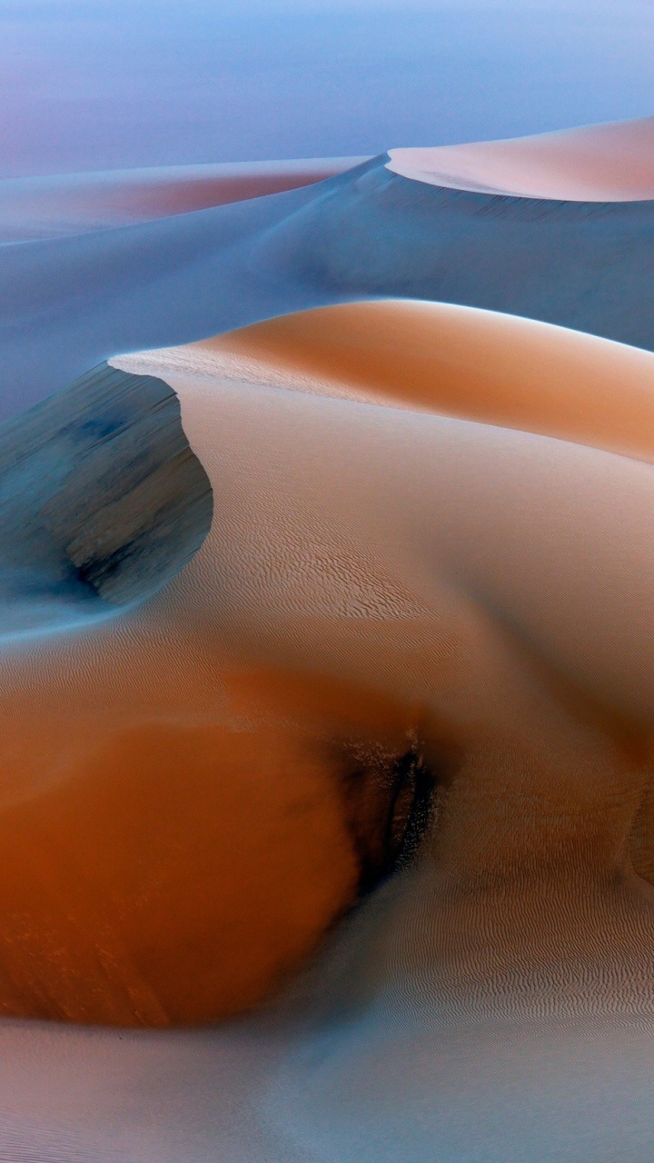 沙, Erg, 风积地貌, 撒哈拉, 材料 壁纸 720x1280 允许