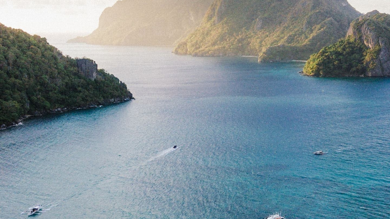 Islas Filipinas, El Nido, Cebú, Luzón, Isla de Vigilancia. Wallpaper in 1366x768 Resolution