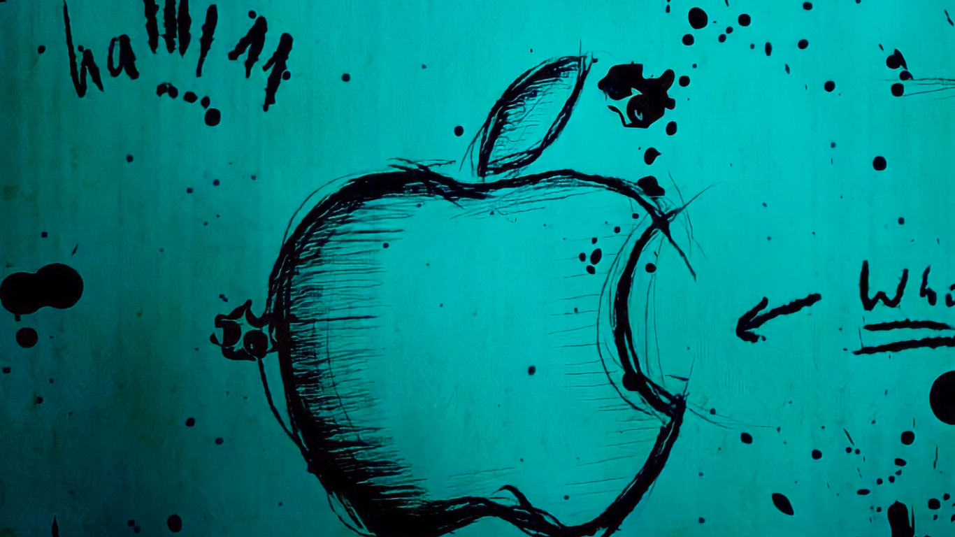 Manzana, Macbook, Agua, Azure, Líquido. Wallpaper in 1366x768 Resolution