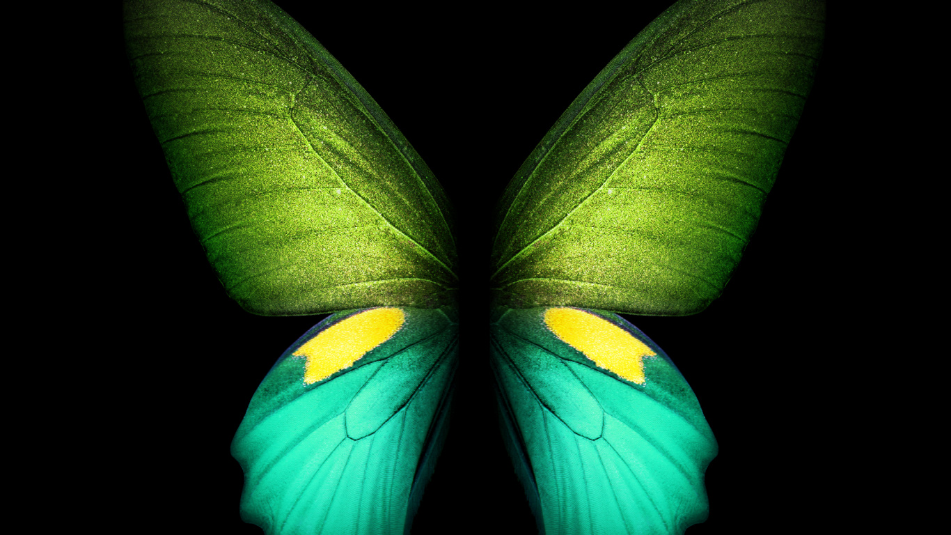 Samsung Galaxy, Samsung, Samsung Galaxy Fold, Galaxy Fold Stock, Foldable Smartphone. Wallpaper in 1366x768 Resolution