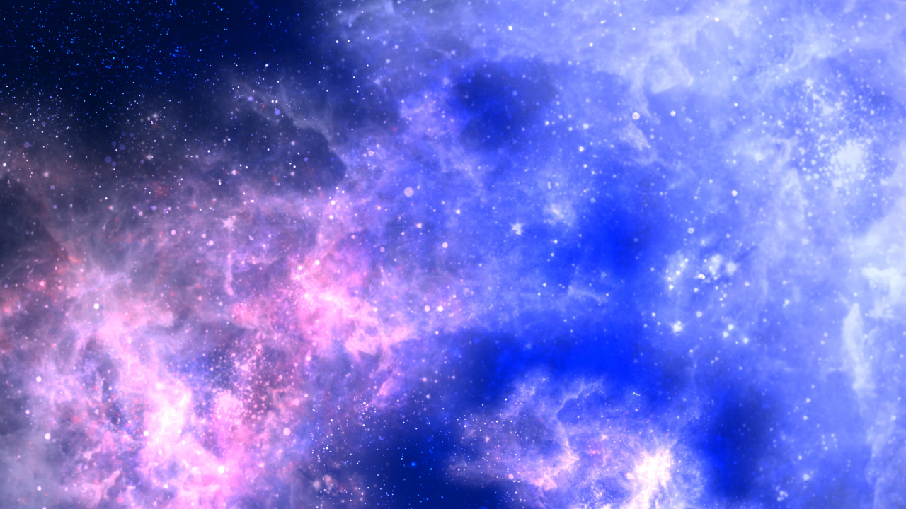Blue and White Sky With Stars. Wallpaper in 1280x720 Resolution