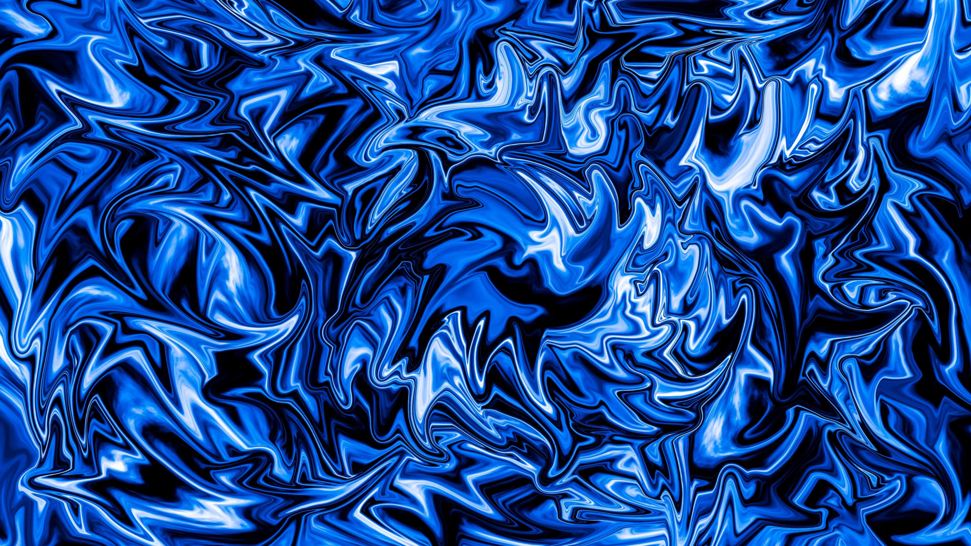 Blue and White Abstract Painting. Wallpaper in 1920x1080 Resolution