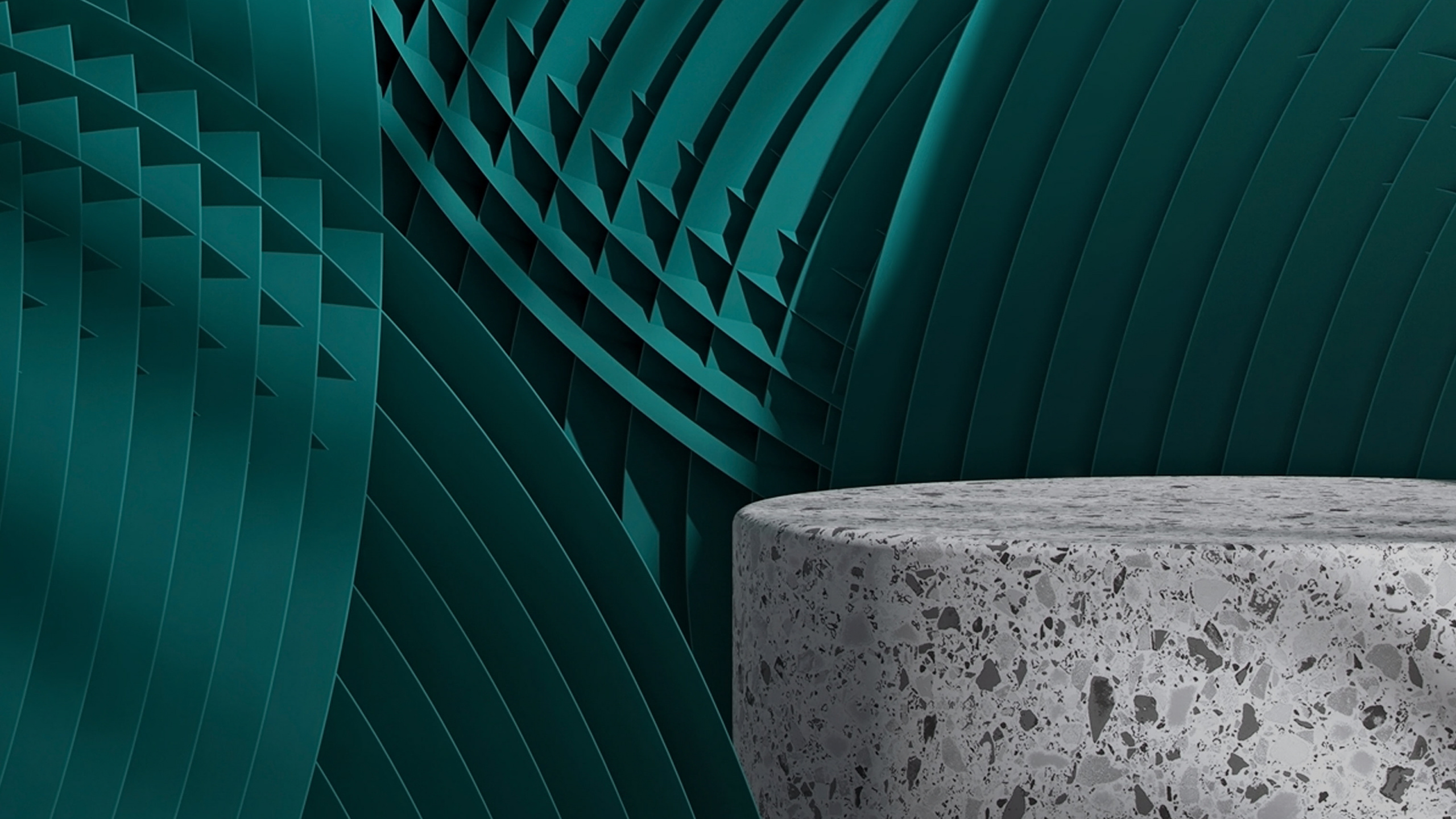 Fhd, Smartphone, Architektur, Symmetrie, Farbtöne Und Schattierungen. Wallpaper in 2560x1440 Resolution