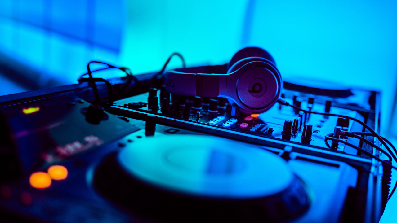 Música Electrónica de Baile, Entretenimiento, Electrónica, Azul, Disc Jockey. Wallpaper in 1280x720 Resolution