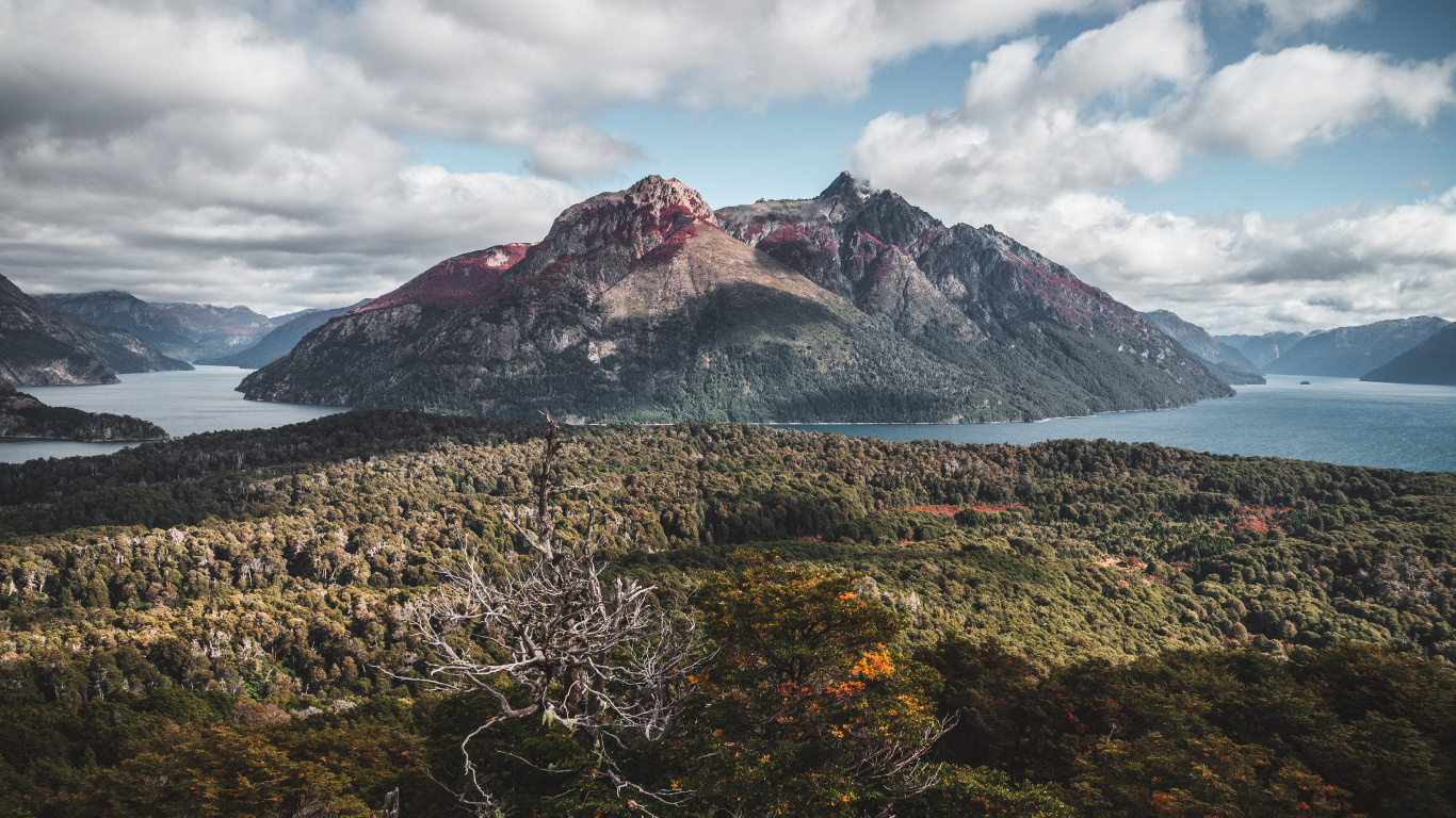 多山的地貌, 高地, 性质, 荒野, 山脉 壁纸 1366x768 允许