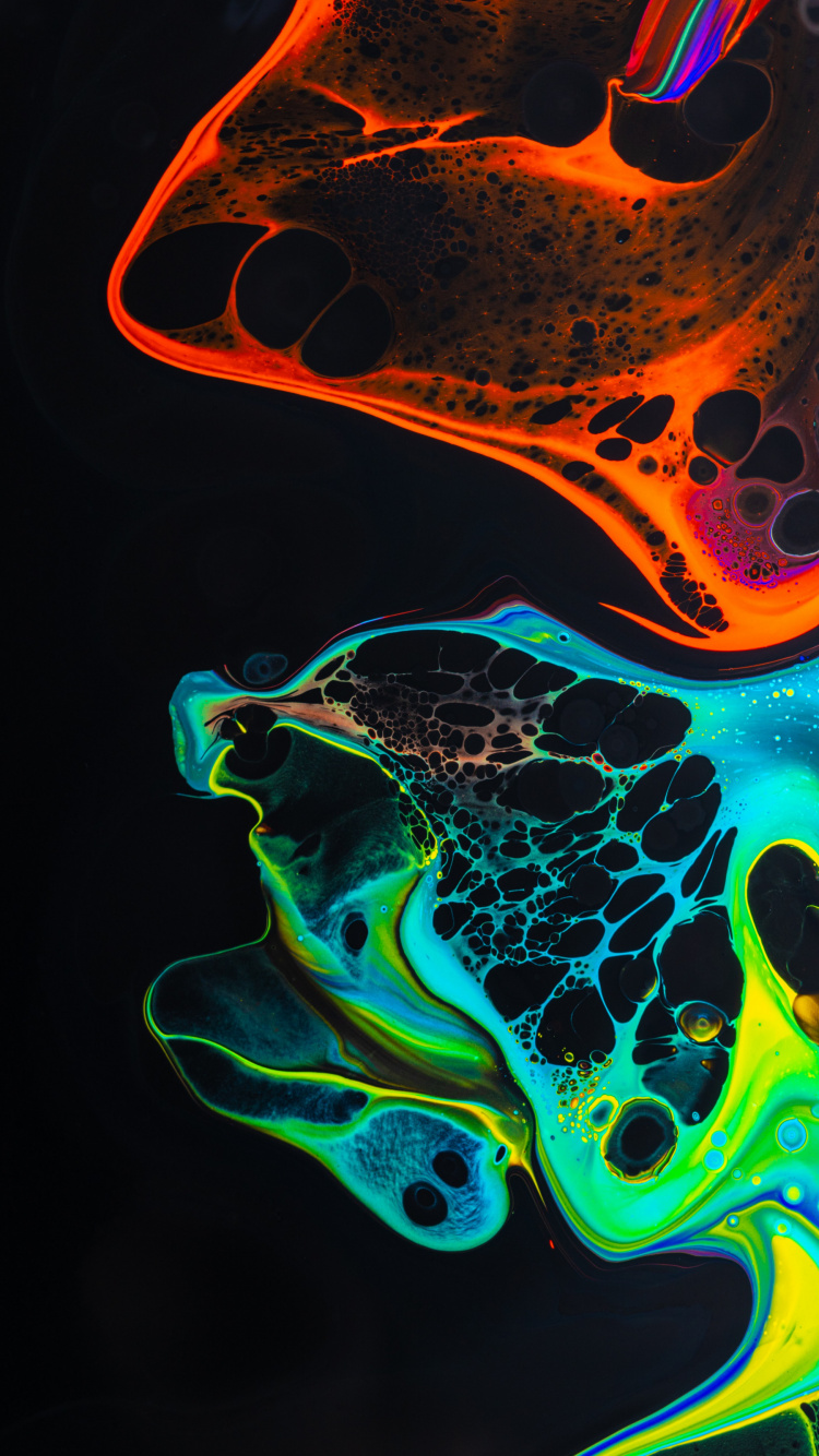 Diseño Gráfico, Luz, Líquido, Gas, Arte. Wallpaper in 750x1334 Resolution