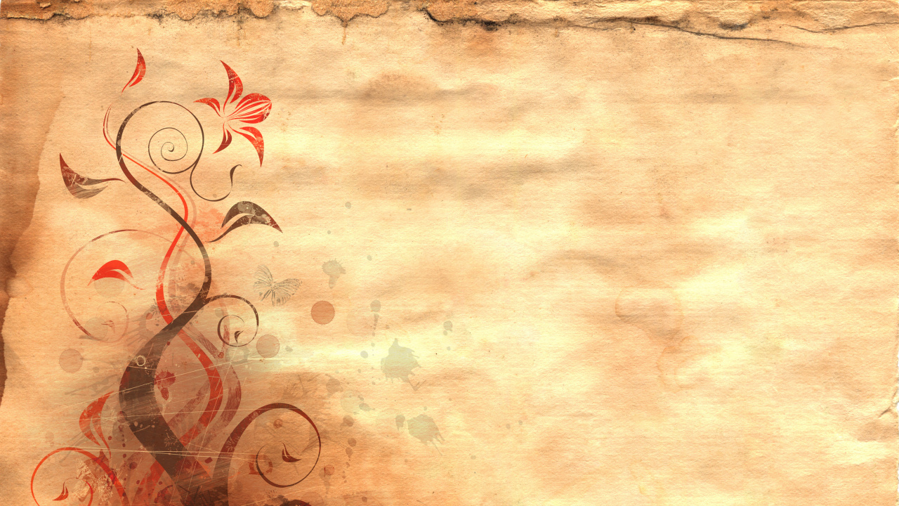 Textil Floral Marrón y Negro. Wallpaper in 1280x720 Resolution