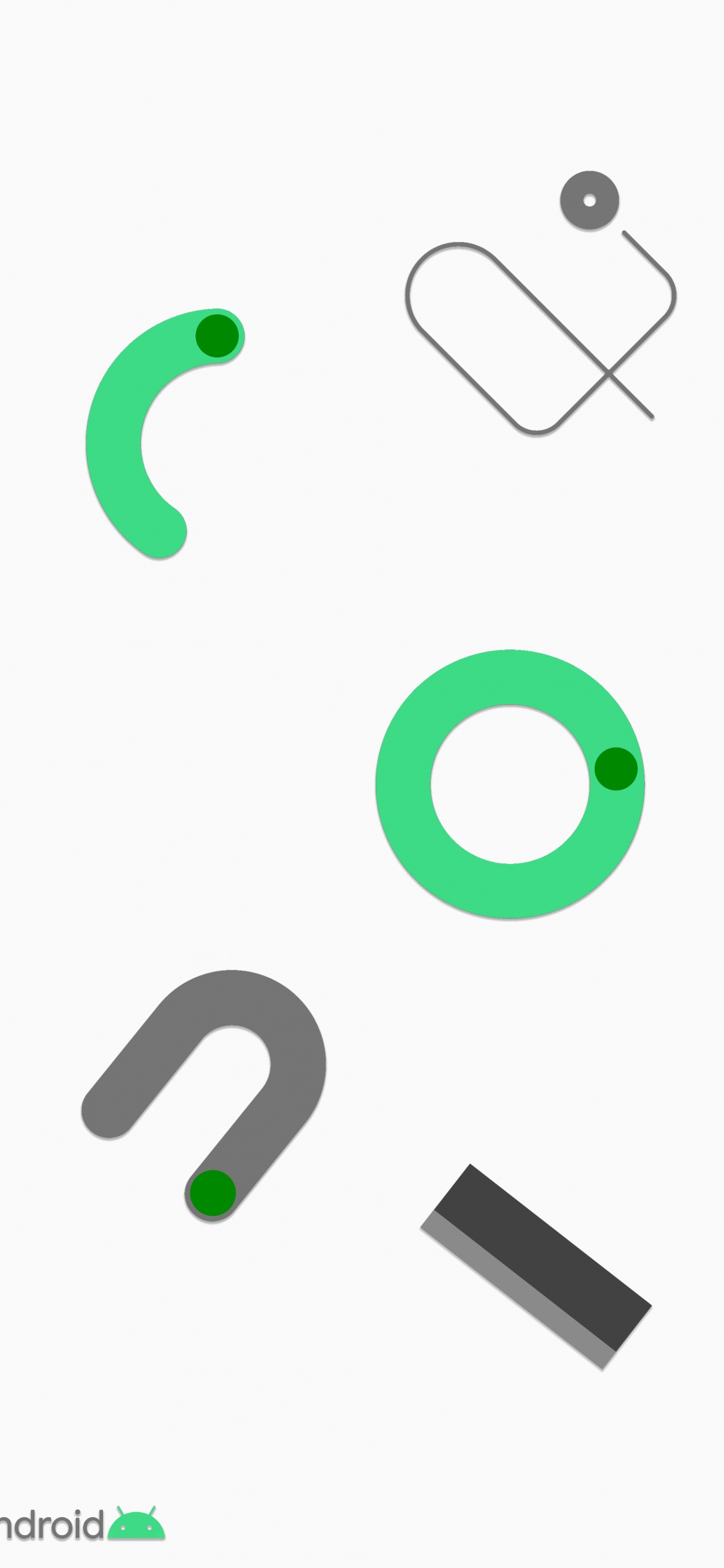 Google, Google Pixel 4, Pixel 4a, Pixel, Androide 10. Wallpaper in 1125x2436 Resolution