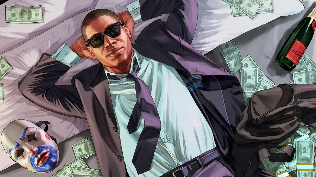 Grand Theft Auto v, Rockstar Games, Multijoueur Jeu Vidéo, Fraîcheur, Lunettes. Wallpaper in 1280x720 Resolution