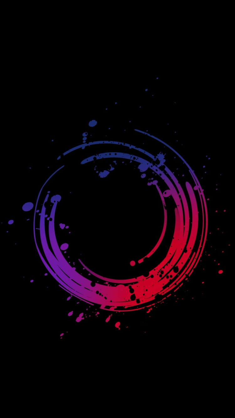 Cercle, Graphisme, Lumière, Objet Astronomique, Art. Wallpaper in 750x1334 Resolution