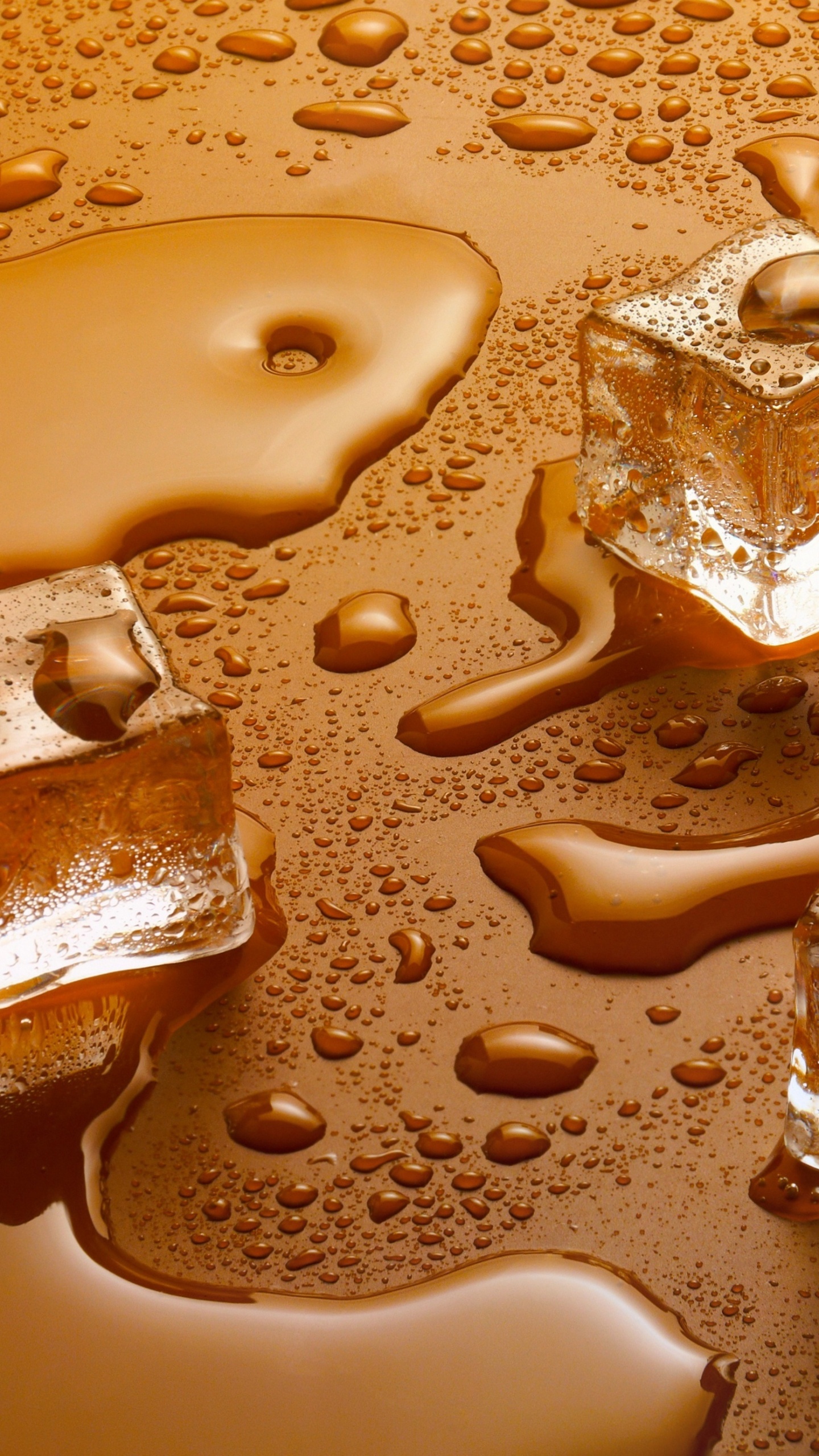 Wasser, Eiswürfel, Brown, Licht, Natur. Wallpaper in 1440x2560 Resolution