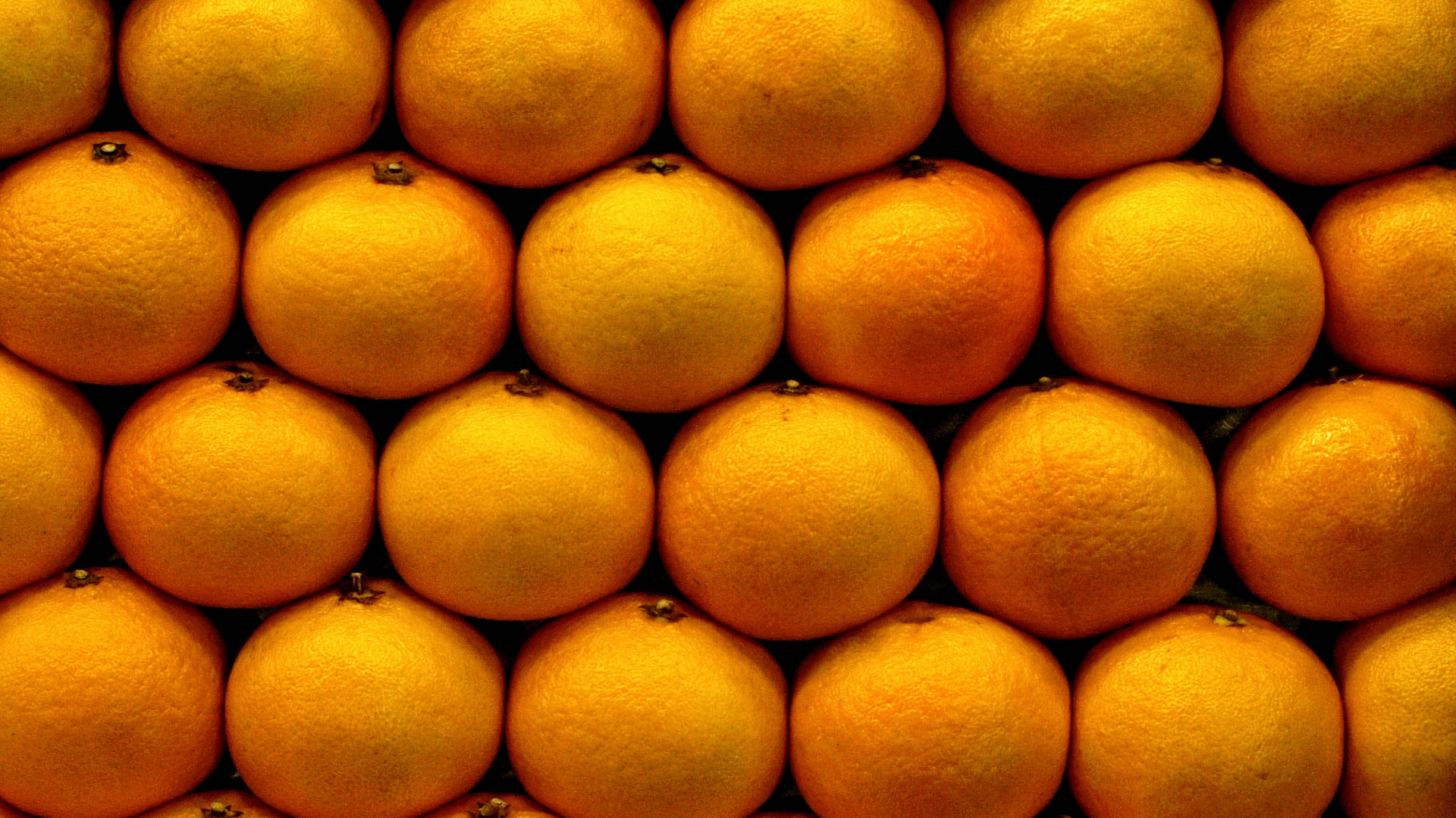 Yellow Round Fruits on White Surface. Wallpaper in 1920x1080 Resolution