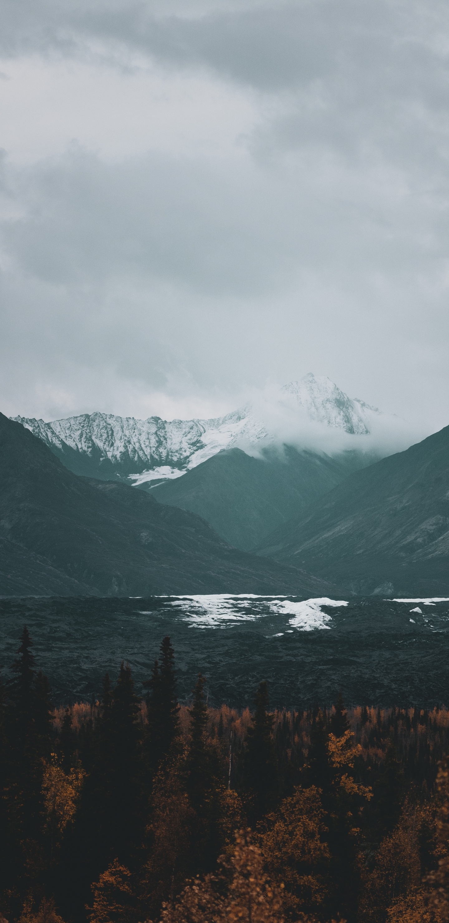 Bergkette, See, Mount Scenery, Bergstation, Fiel. Wallpaper in 1440x2960 Resolution