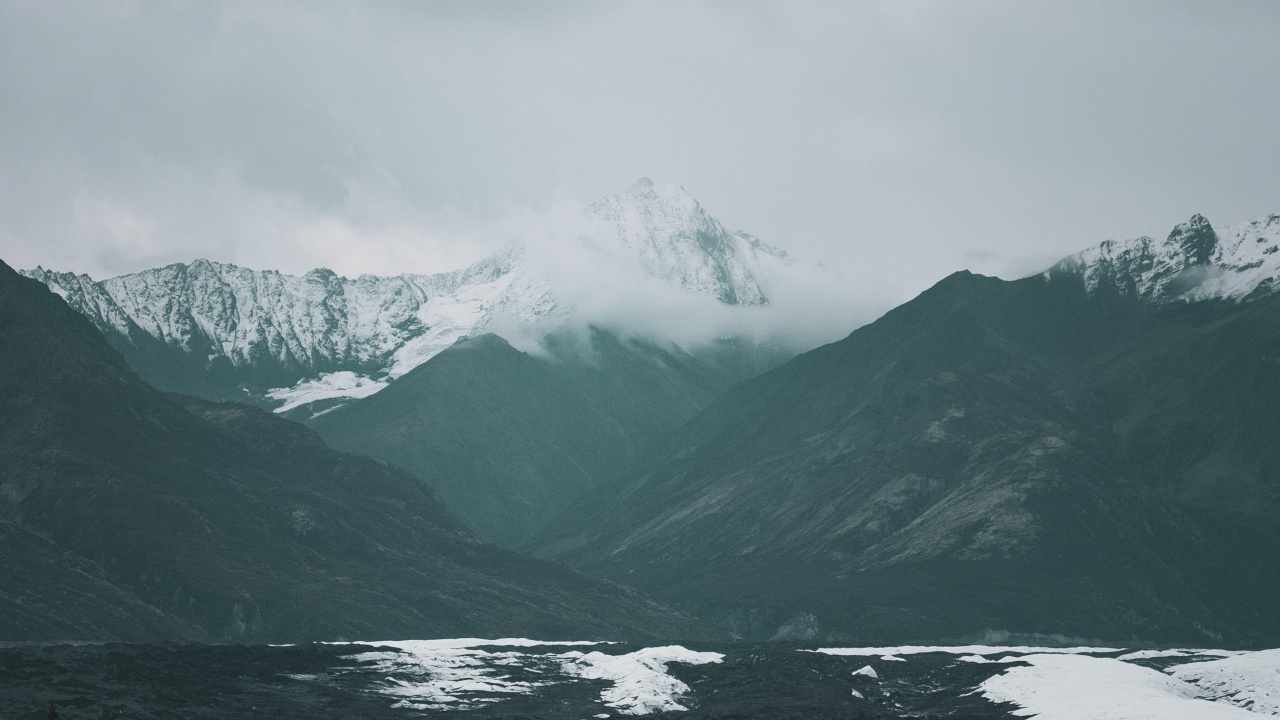 Mountain Range, Lake, Mount Scenery, Hill Station, Fell. Wallpaper in 1280x720 Resolution