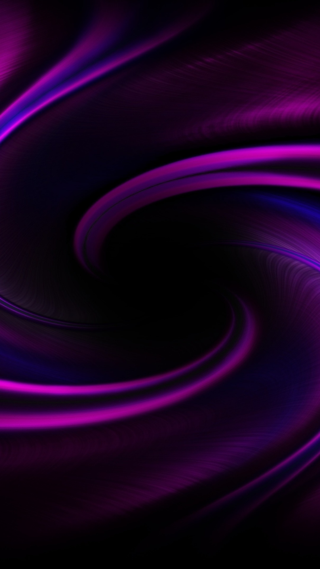 Peinture Abstraite Violette et Noire. Wallpaper in 1080x1920 Resolution