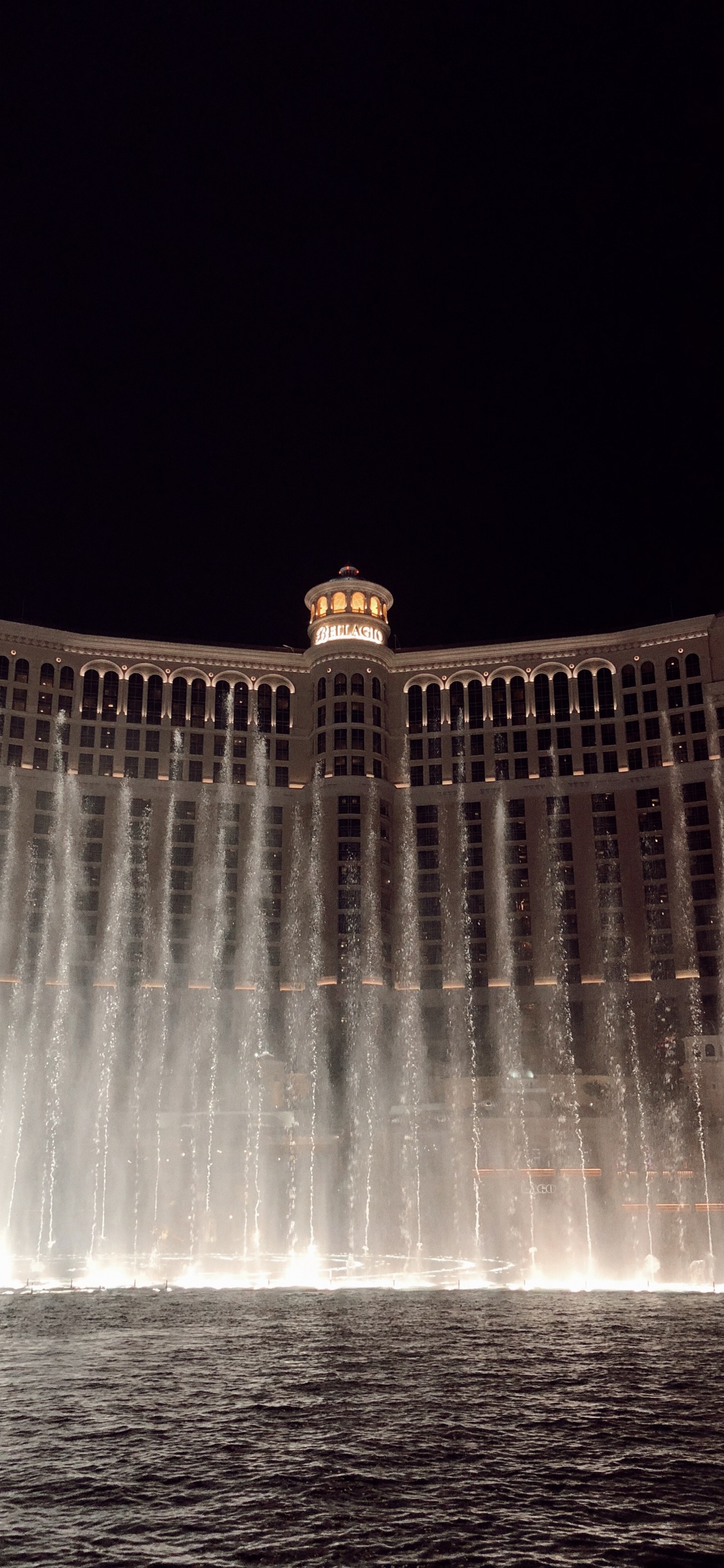 Las Vegas, Usa, Bellagio Hotel and Casino, Bellagio Hotel Casino, Fountains of Bellagio. Wallpaper in 1125x2436 Resolution