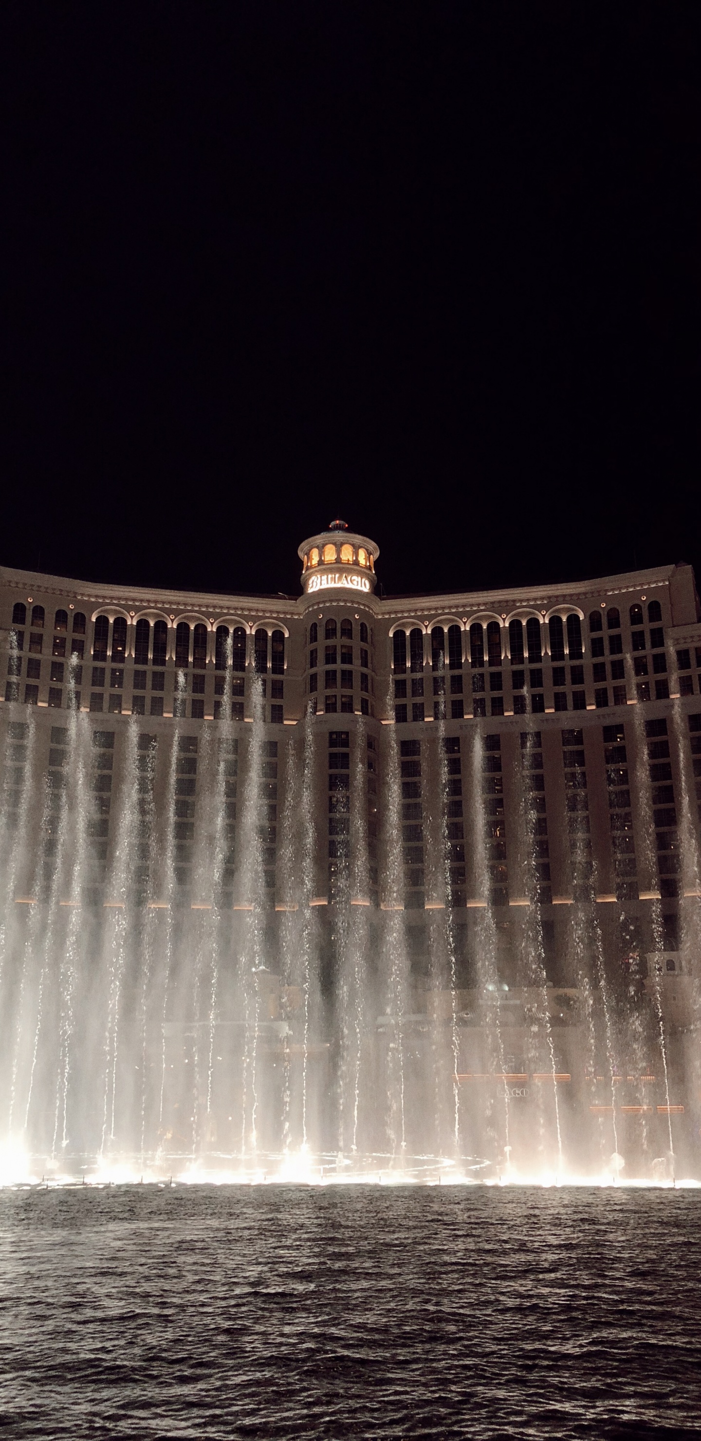 Las Vegas, Usa, Bellagio Hotel and Casino, Bellagio Hotel Casino, Fountains of Bellagio. Wallpaper in 1440x2960 Resolution