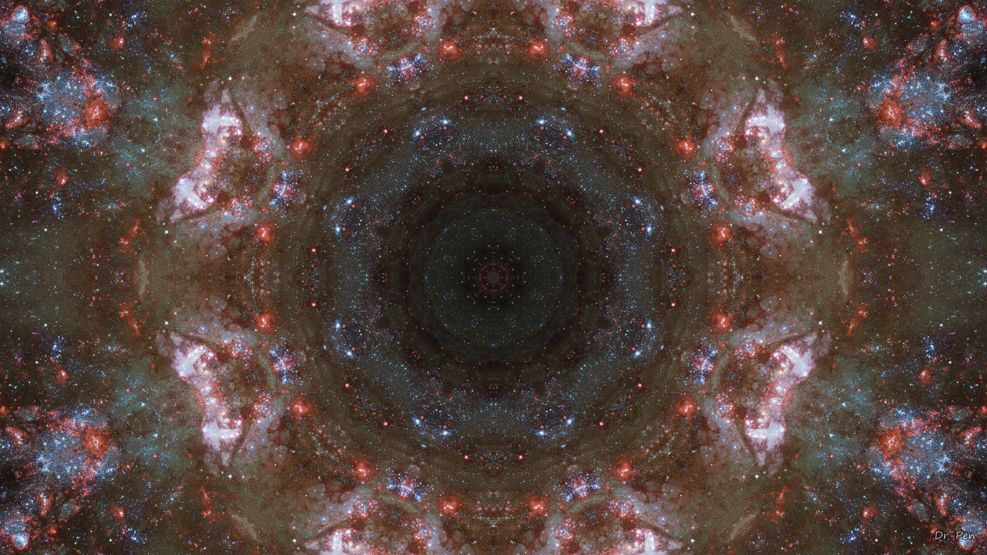 Décor Rond Marron et Noir. Wallpaper in 1920x1080 Resolution