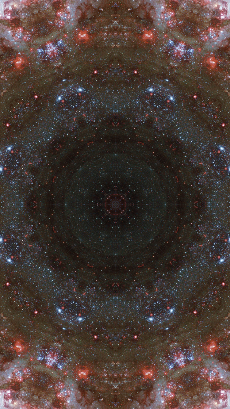 Décor Rond Marron et Noir. Wallpaper in 750x1334 Resolution