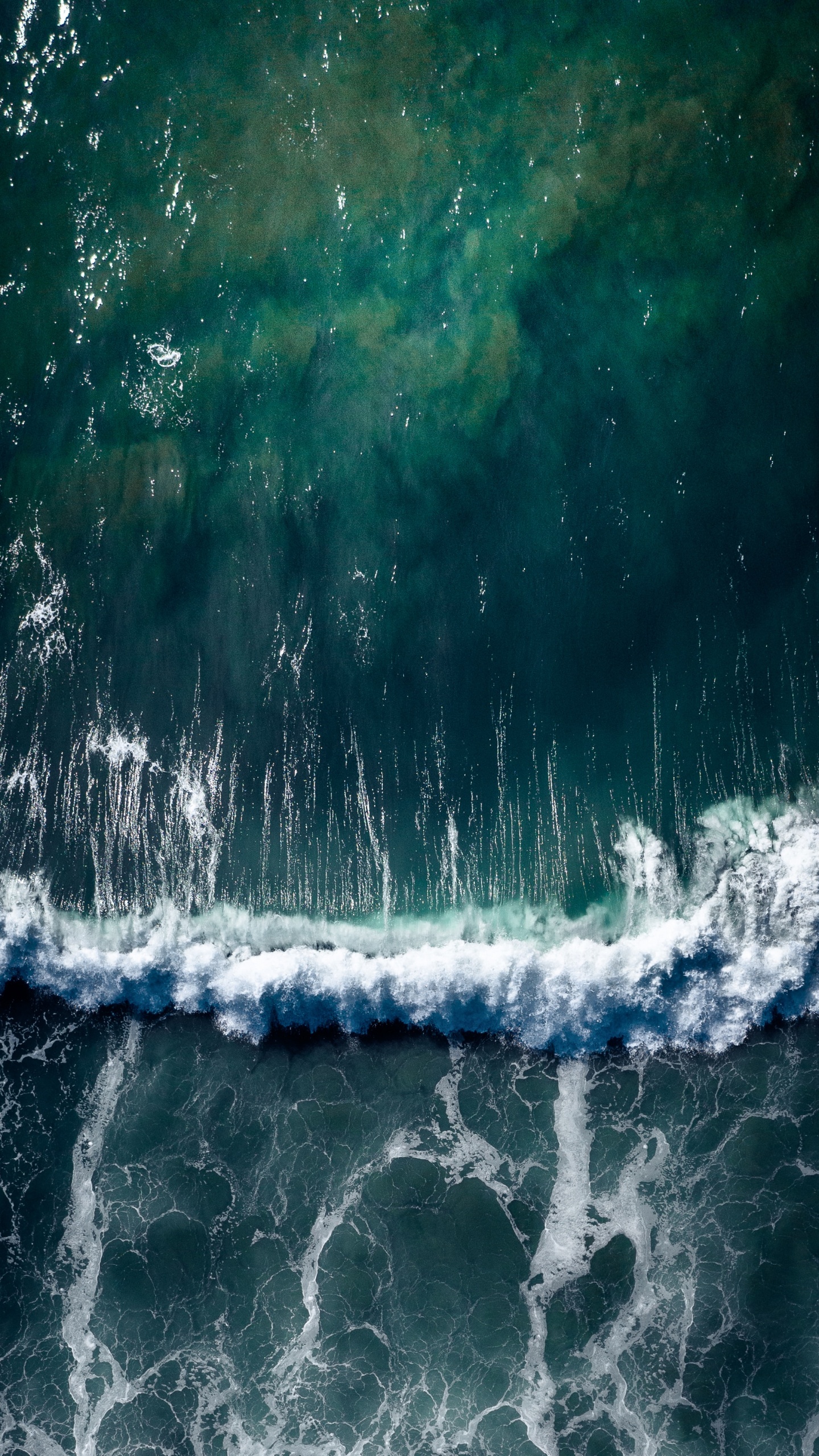 Mar, Agua, Azul, Naturaleza, el Viento de la Onda. Wallpaper in 1440x2560 Resolution