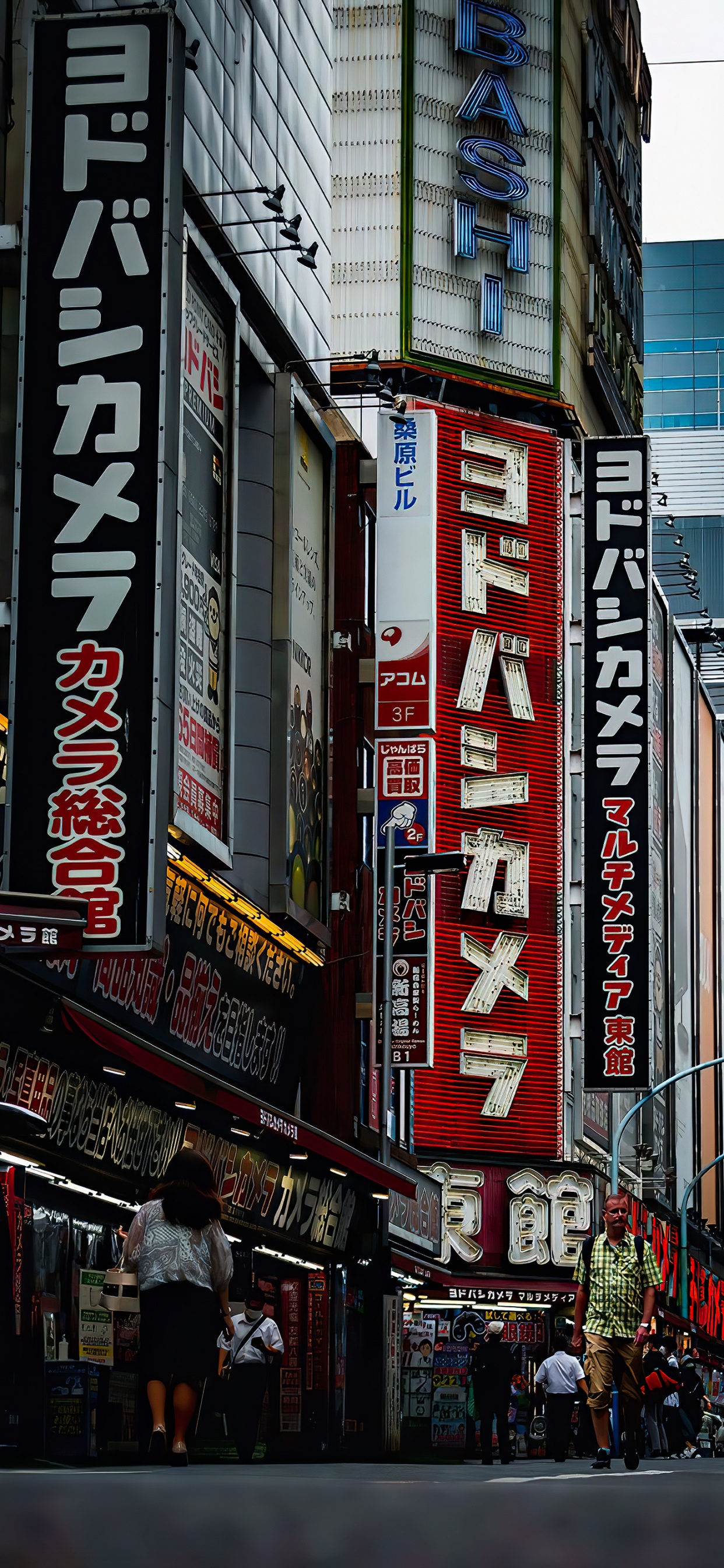 Landmark, Street, Building, Billboard, City. Wallpaper in 1242x2688 Resolution