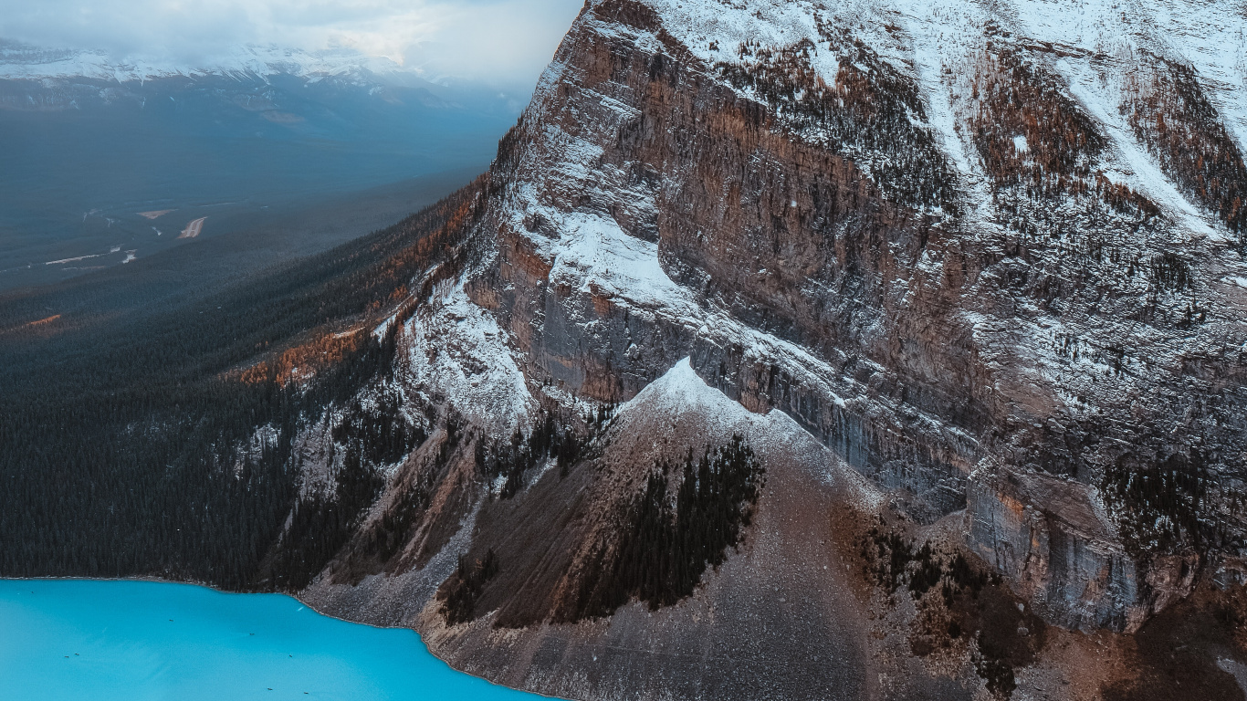 Mountain Range, Ridge, Mountain, Natural Landscape, Loch. Wallpaper in 1366x768 Resolution