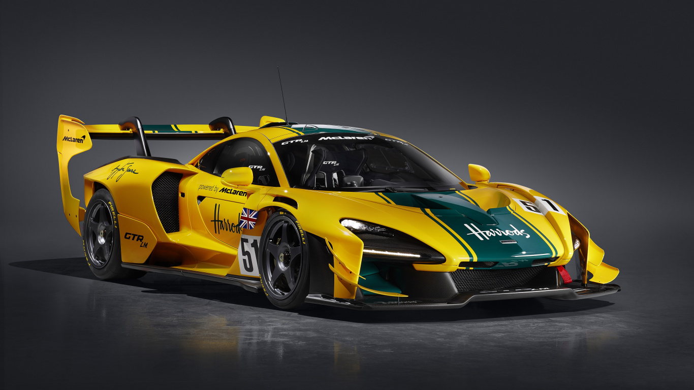 Mclaren Senna Gtr, McLaren F1 GTR, 1995 24 Hours of le Mans, Mclaren Senna, Mclaren Automotive. Wallpaper in 1366x768 Resolution