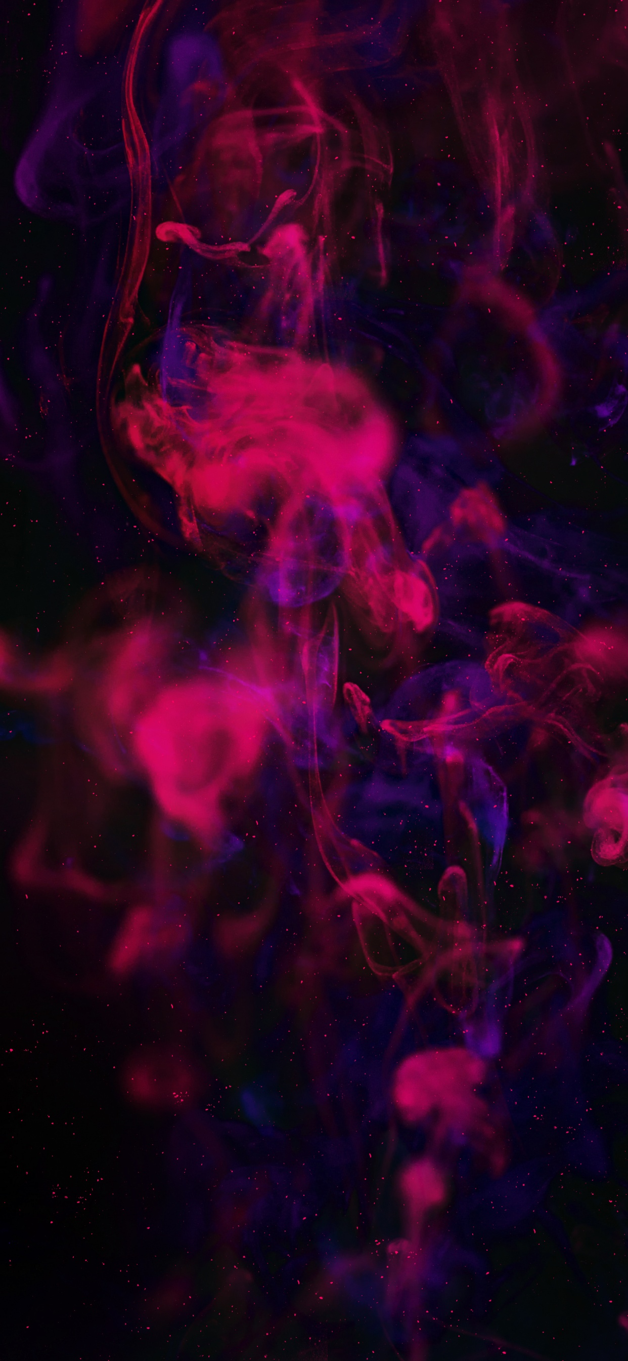 Licht, Wissenschaft, Physik, Purpur, Flüssigkeit. Wallpaper in 1242x2688 Resolution