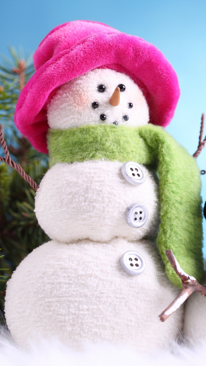 Schneemann, Weihnachten, Winter, Christmas Ornament, Diashow. Wallpaper in 720x1280 Resolution