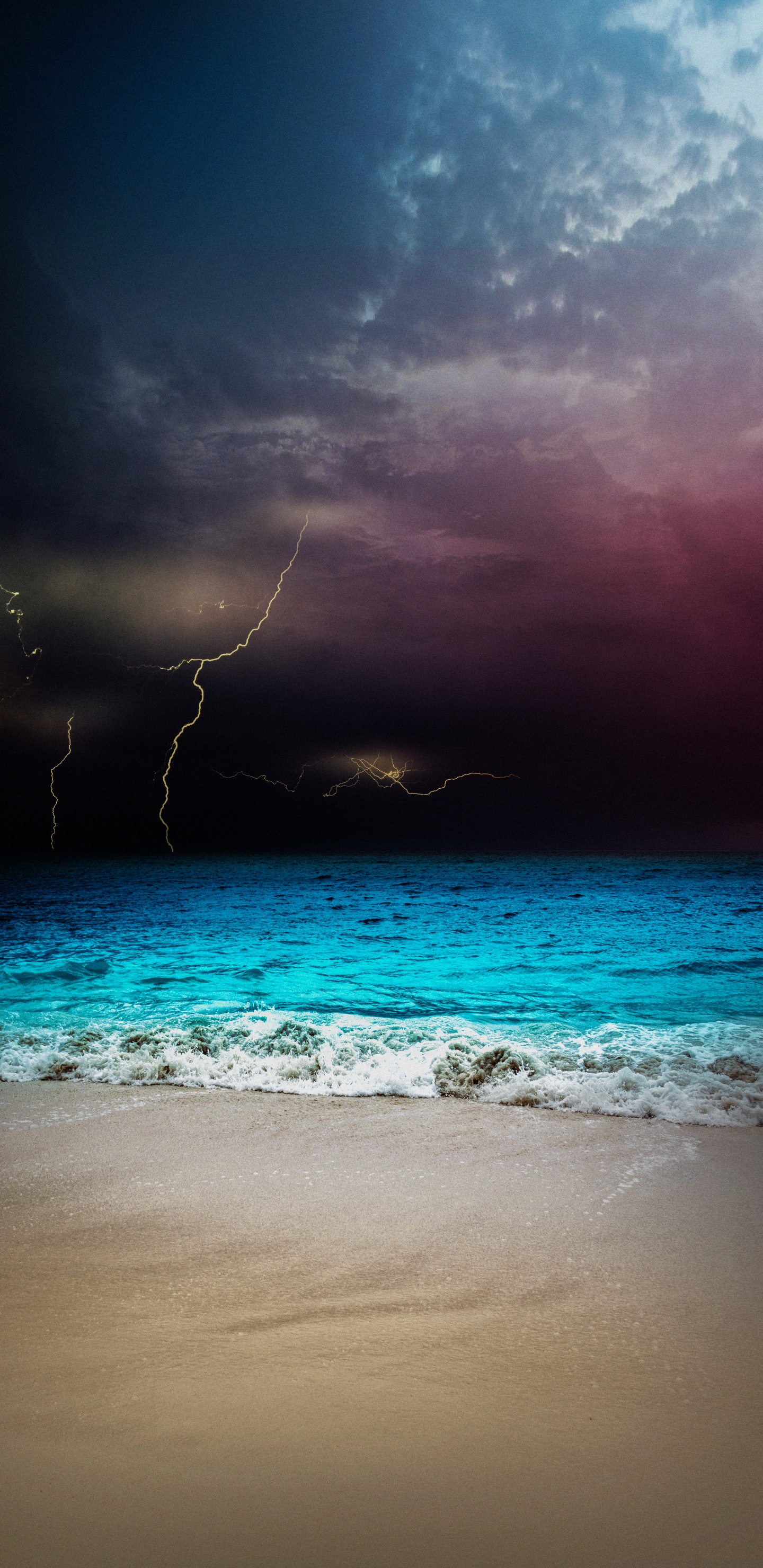 Mar, Agua, Oceano, Caribe, Ambiente. Wallpaper in 1440x2960 Resolution