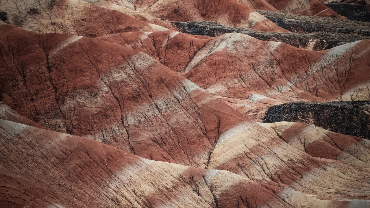 Badlands, Hype an Ayahuasca Journey, Brown, Mountain, Bedrock. Wallpaper in 1280x720 Resolution